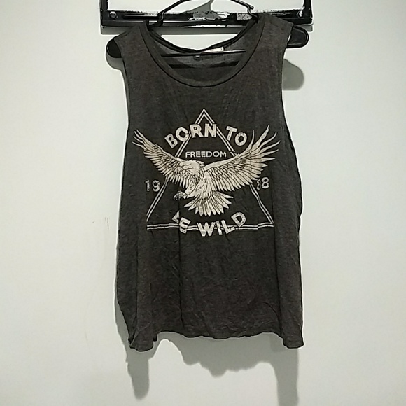 It ❤️Closet Los Angeles Tops - Grey tank top
